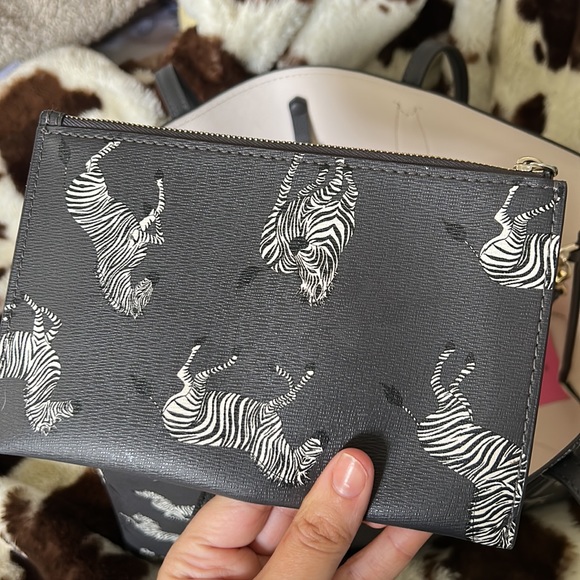 Kate Spade Zebra Purse - Picture 10 of 12
